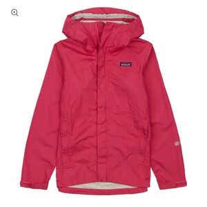 Patagonia h20 windbreaker in pink size large